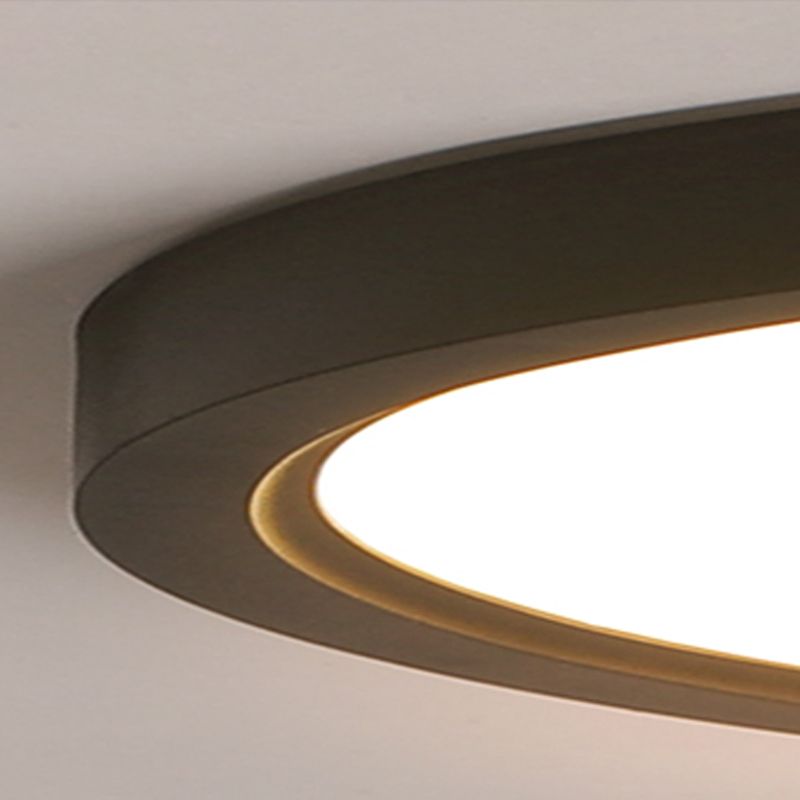 Simplicity Flush Mount Ceiling Lighting Fixture Round LED Ceiling Mounted Light