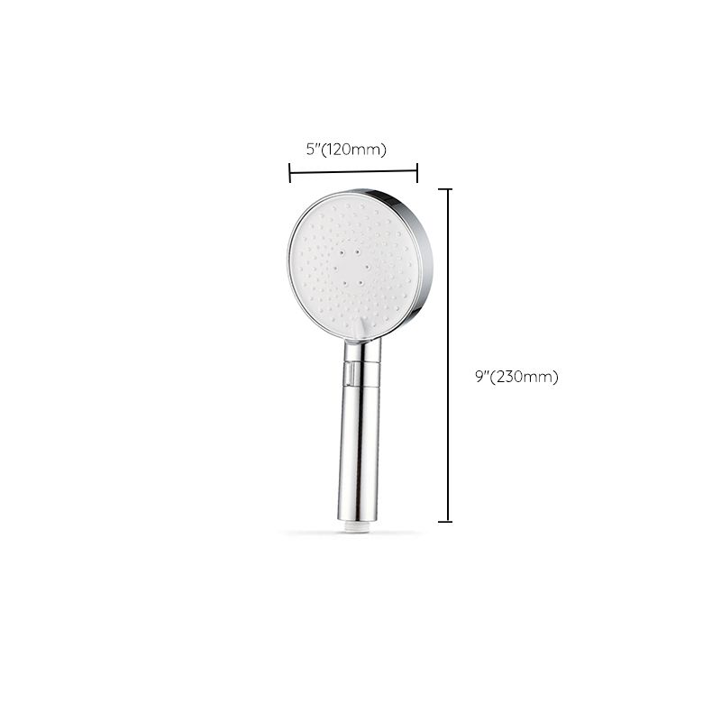 Round Water Filtration Hand Shower Adjustable Water Flow Wall-Mount Hand Shower