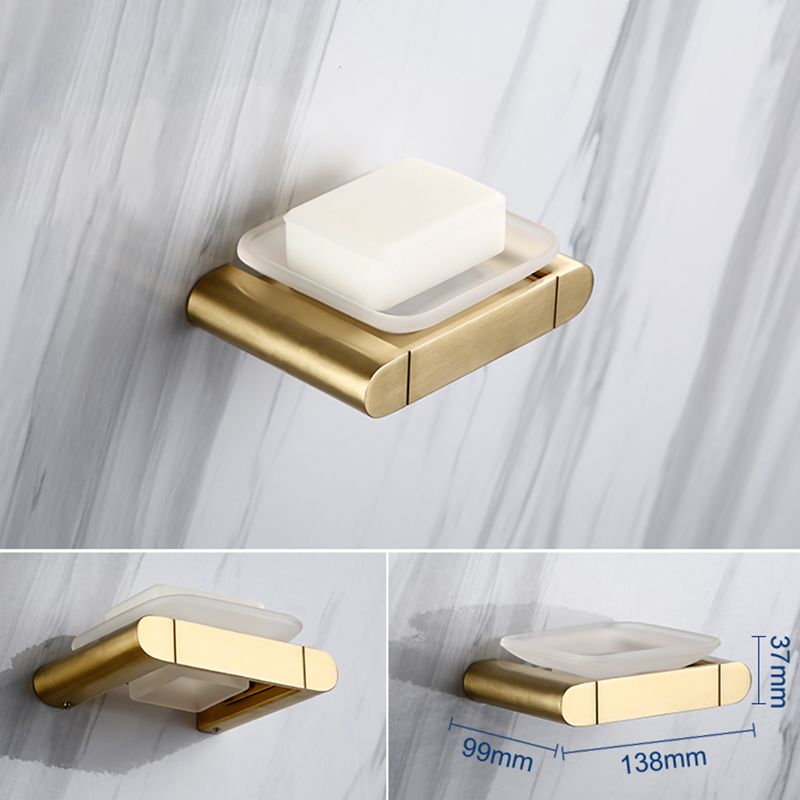 Traditional Style Brass Bathroom Accessory as Individual or as a Set in Metal