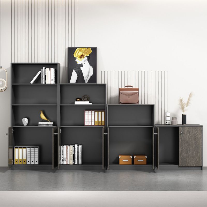 Wood File Cabinet Vertical Modern Filing Cabinet with Storage Shelves