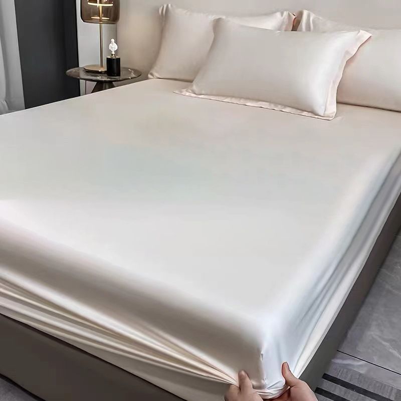 No Theme Tencel Bed Sheet 1 and 3-Piece Twin and Full Standard Deep Pocket Sheet Set