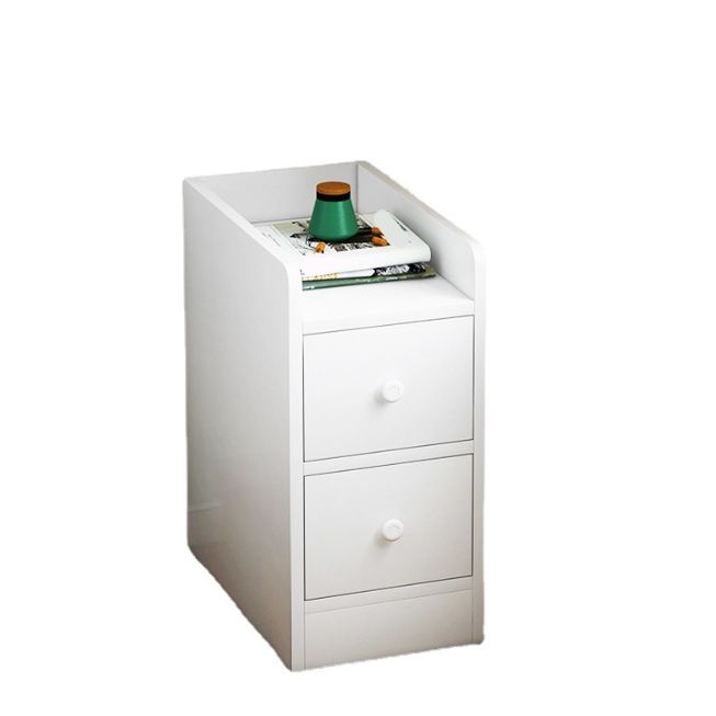 Modern Nightstand 20" Tall Accent Table Nightstand with Drawer