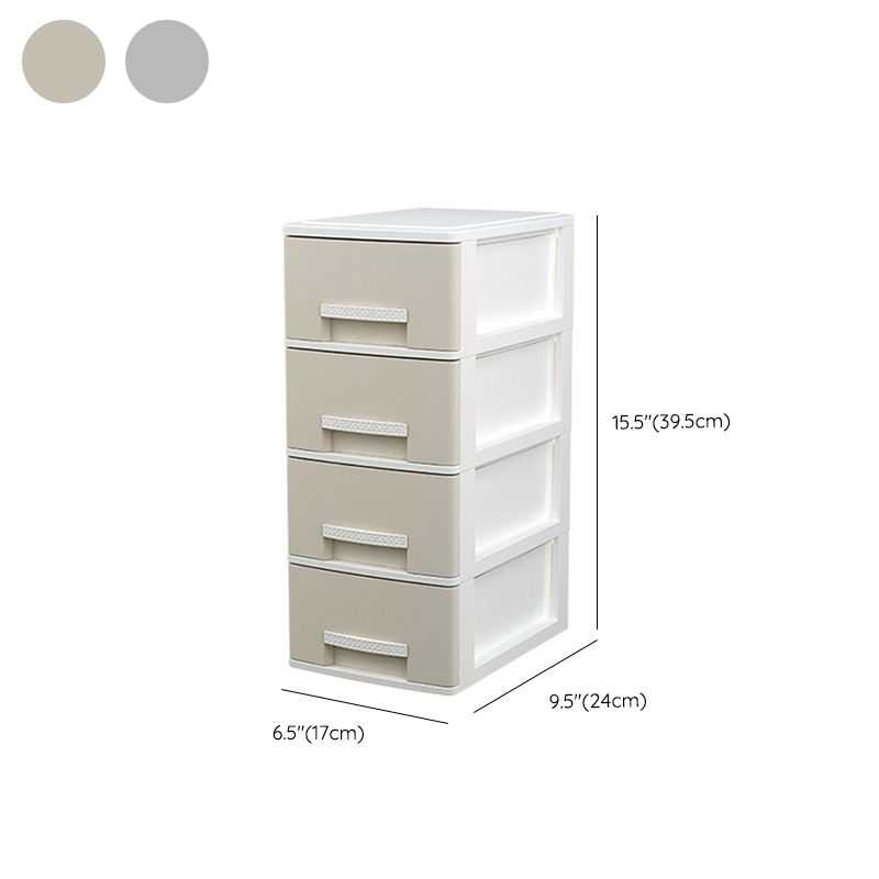 Lateral Plastic Filing Cabinet Contemporary Filing Cabinet with Drawers for Home Office