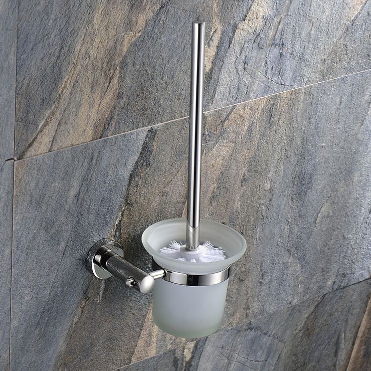 6-Piece Stainless Steel Modern Bathroom Accessory as Individual or as a Set