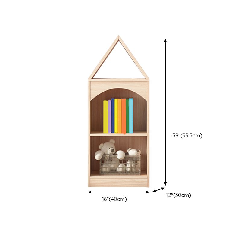 Nordic Home Kids Storage Cubby Solid Wood Cubby Storage Bookcase