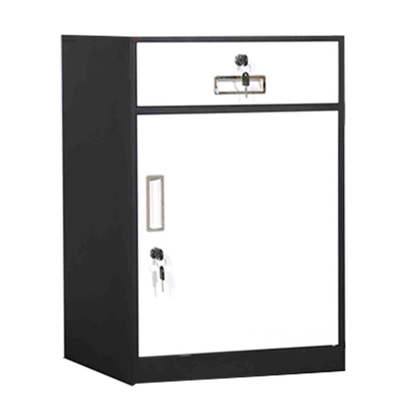 Vertical Filing Cabinet Metal Fire-Resistant File Cabinet with Storage