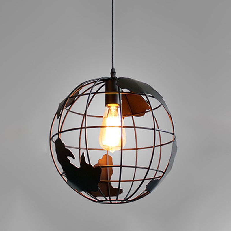 Globe Metal suspendant Light Light Modern Style Pendant Lighting pour chambre à coucher