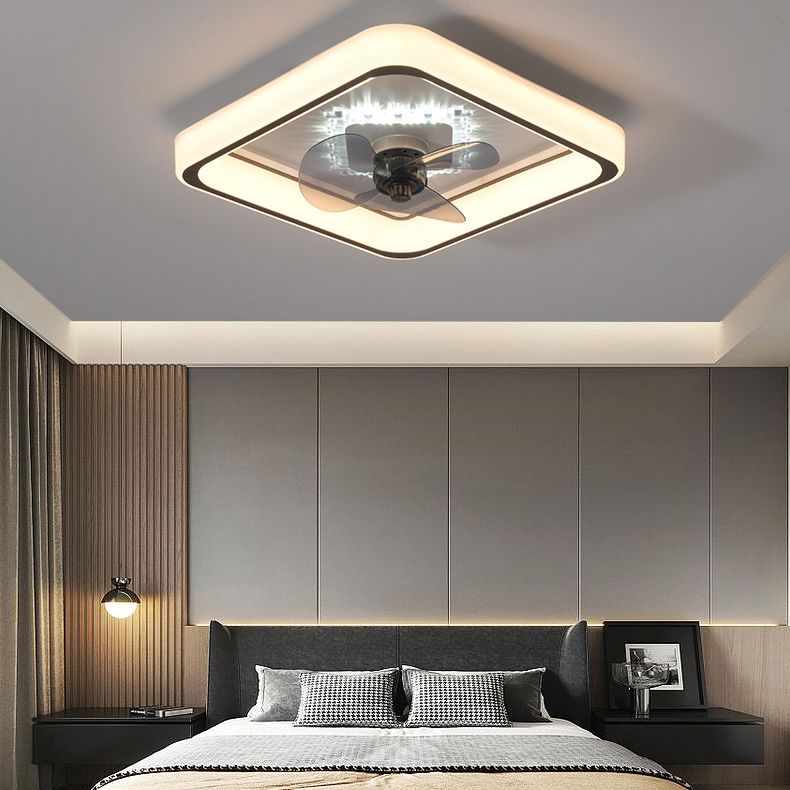 Modern Style Ceiling Fan Lighting Metal Multi Light Ceiling Fan Lighting for Living Room