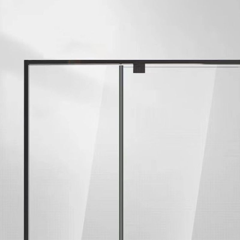 Full Narrow Frame Pivot Shower Door Tempered Glass Shower Door