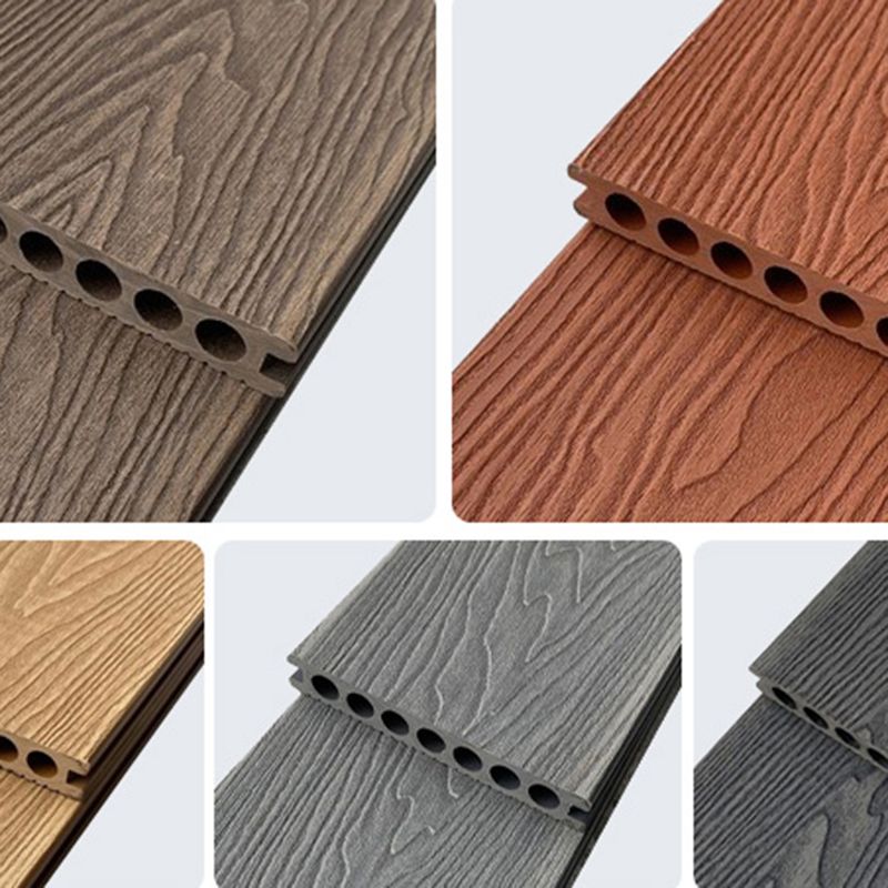 Embossed Patio Flooring Tiles Composite Nailed Flooring Tiles Garden