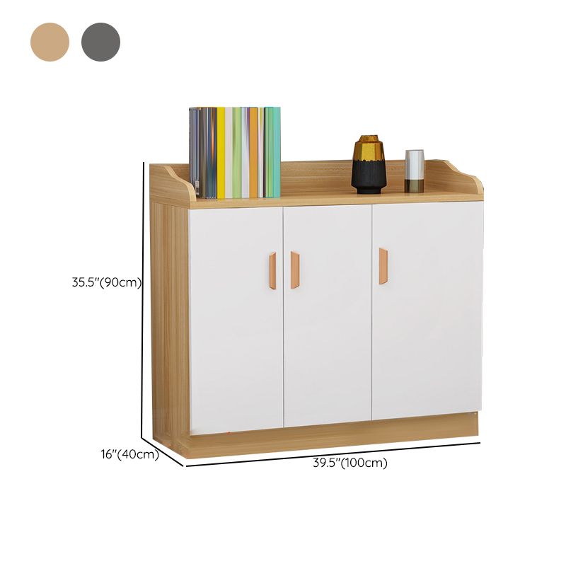 Modern Sideboard Cabinet Engineered Wood Adjustable Shelving Sideboard