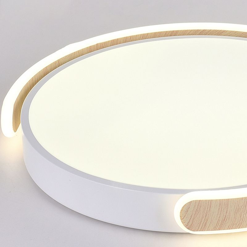 LED White Ceiling Light Modern Acrylic Flush Mount Lighting for Room