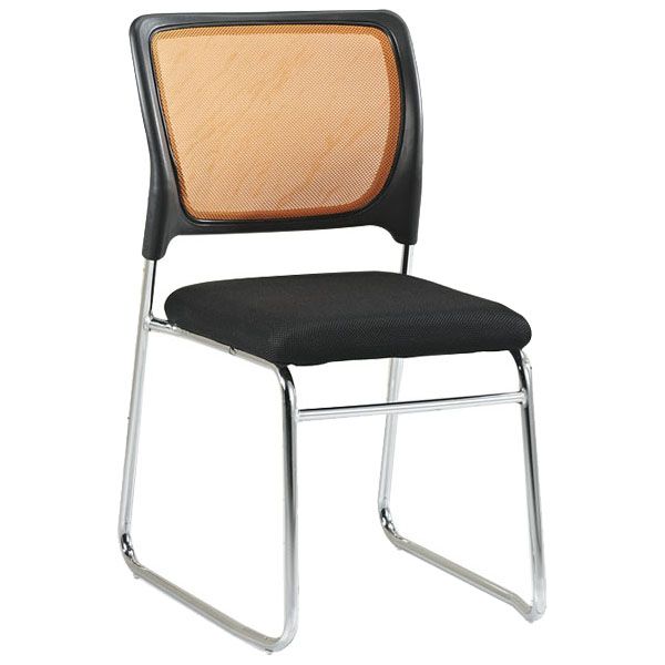 Modern Metal Desk Chair Deluxe Chair With Breathable AirGrid Seat and Back Home Offic