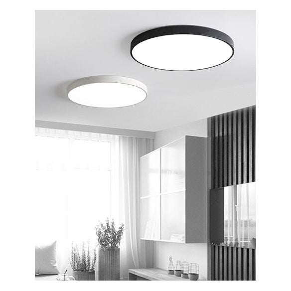 Luminaires de plafond encastrés modernes, lampe encastrée en acrylique