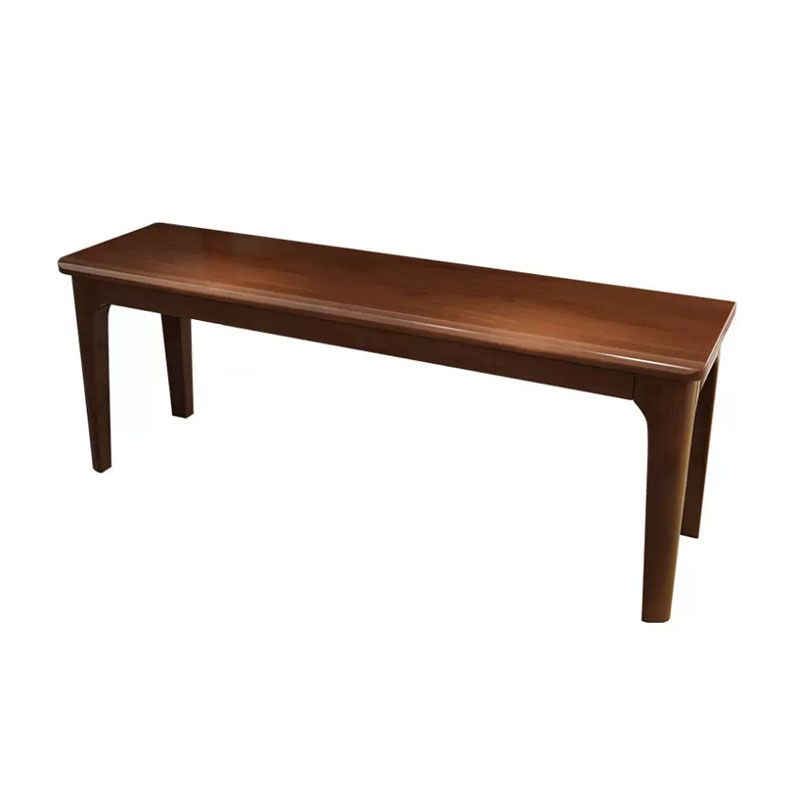 14-Inch Width Bedroom Bench Modern Style Solid Wood Seating Bench