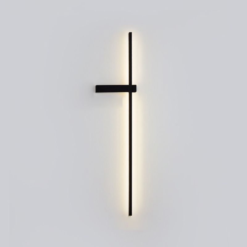 Modern Style Linear Wall Lighting Fixtures Metal Wall Sconce Lights