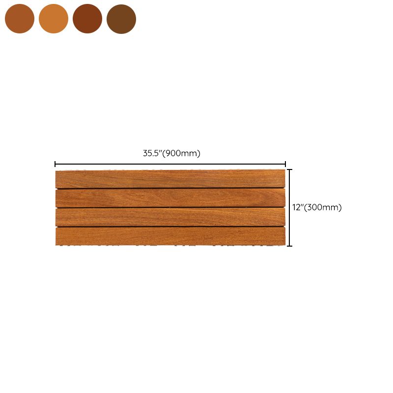 Interlocking Deck Tiles Wood Deck Flooring Tiles for Outdoor Patio