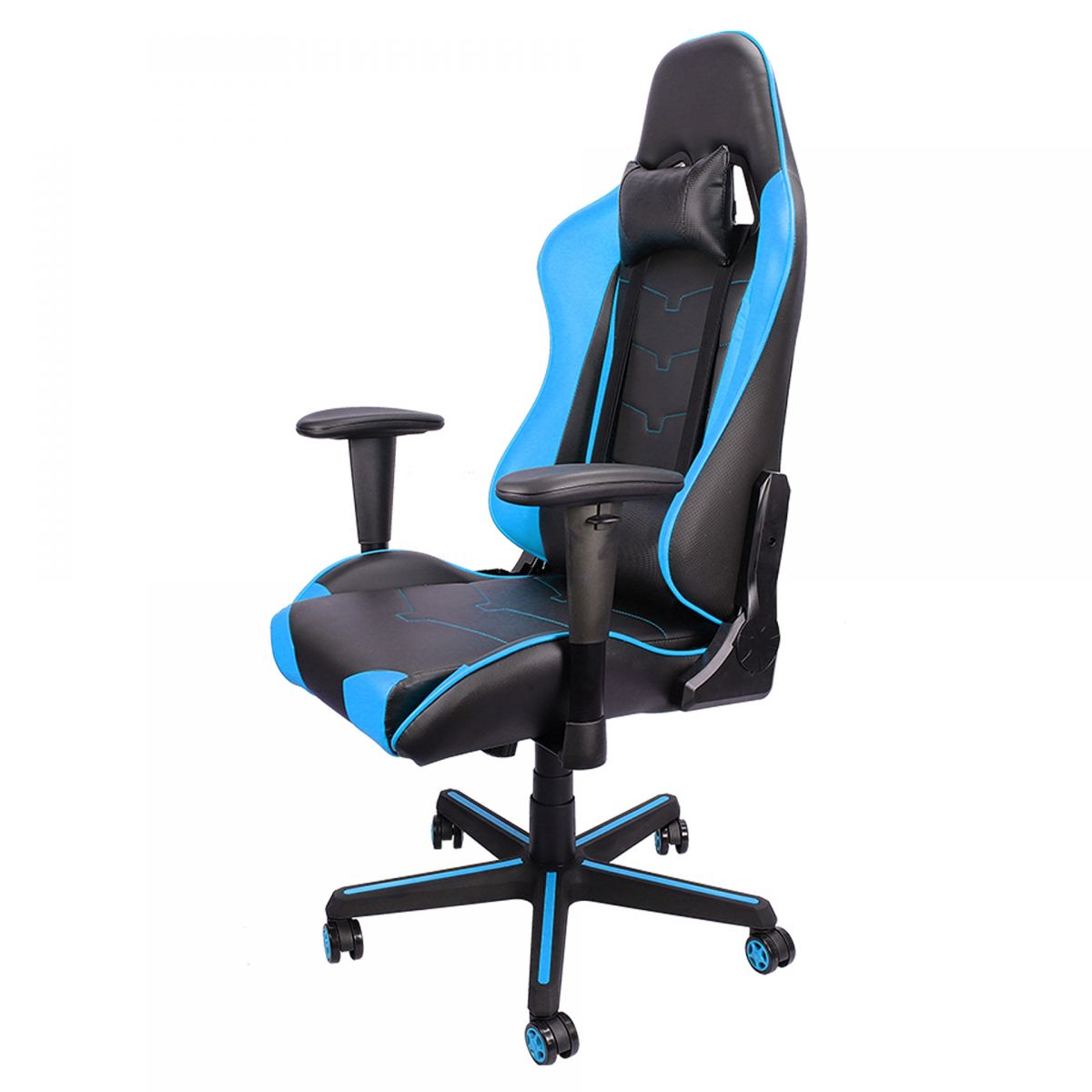 Contemporary PU Computer Chair Ergonomic Swivel with Wheels Desk Chair