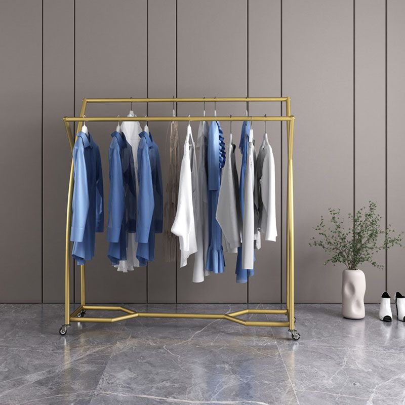 Modern Coat Rack Hanging Rail Free Standing Coat Hanger Living Room