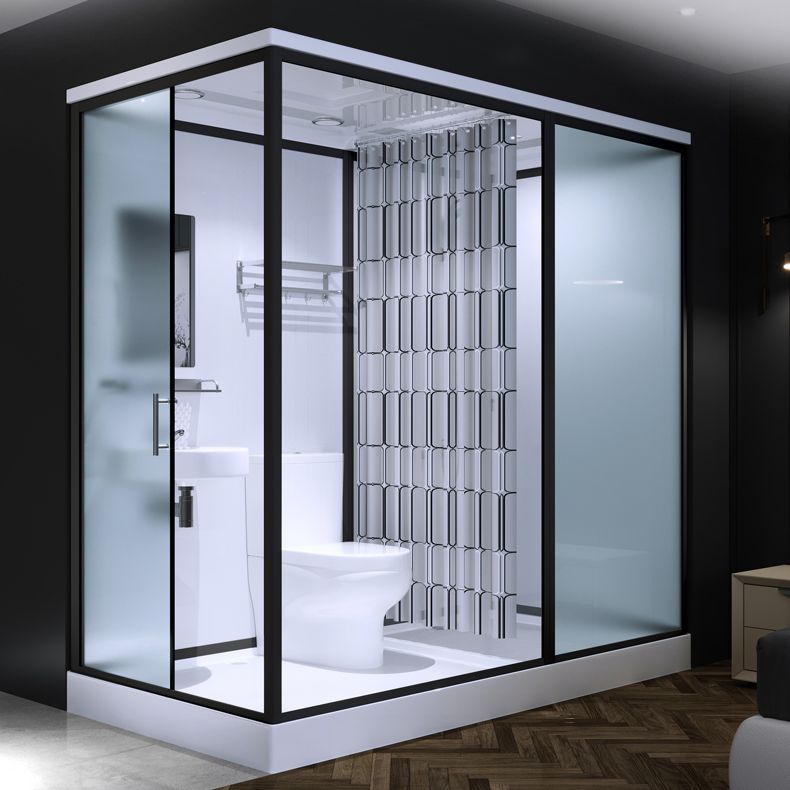 Sliding Shower Enclosure Framed Shower Enclosure with Tempered Glass