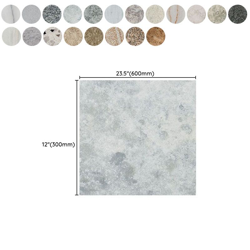 PVC Flooring Stone Design Peel Stick Marble Matte Indoor Flooring Vinyl