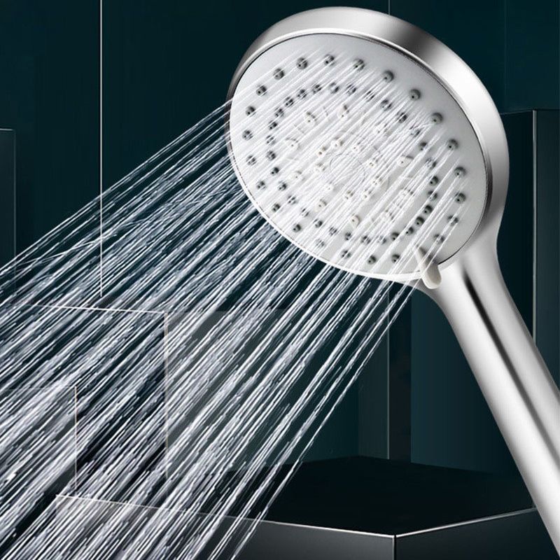 Modern Adjustable Hand Shower Chrome Round Handheld Shower Head