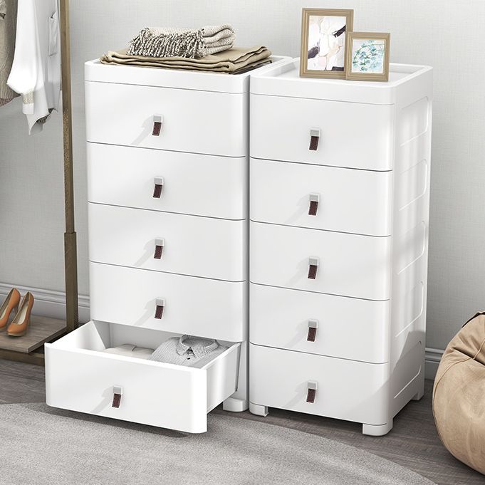 Modern Nursery Dresser Plastic Vertical Kids Furniture for Bedroom