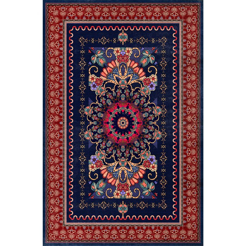 Tapis de décoration de maison antique motif tribal Polyester tapis d'intérieur