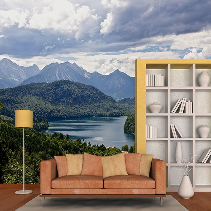 Mountains Photography Decorative Wallpaper Living Room Wall Mural