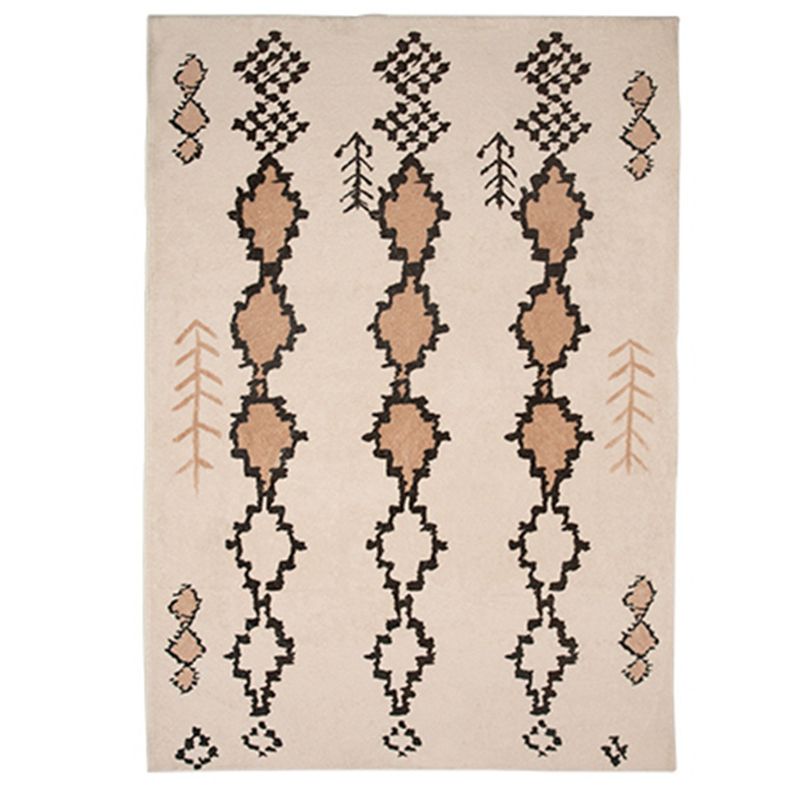 Alfombra tradicional de área tribal alfombra distintiva vintage alfombra alfombra poliéster amable alfombra para sala de estar