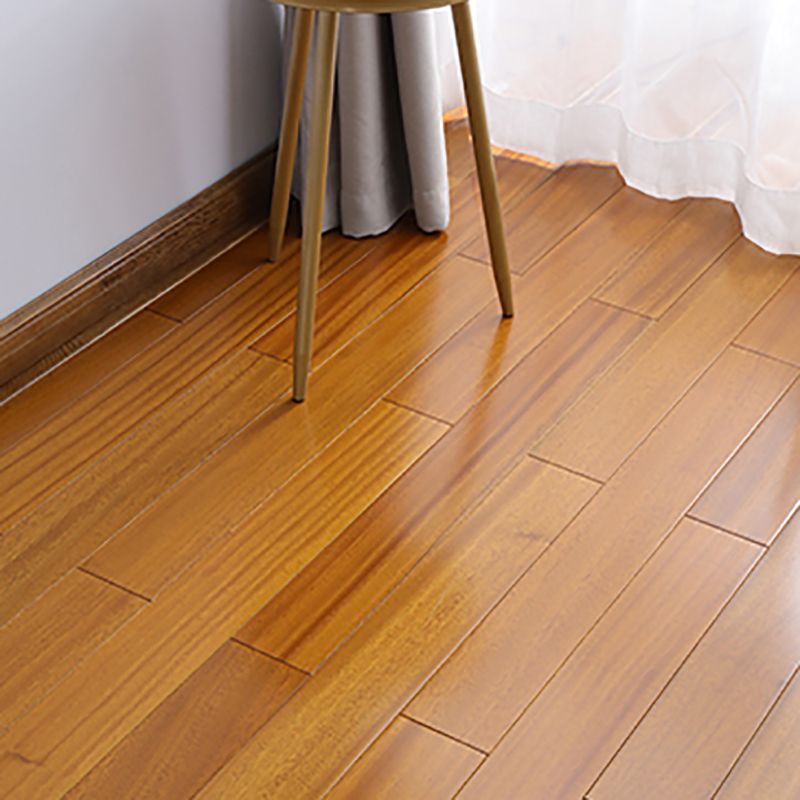 Traditional Flooring Tiles Wire Brushed Solid Wood Flooring with Click Lock