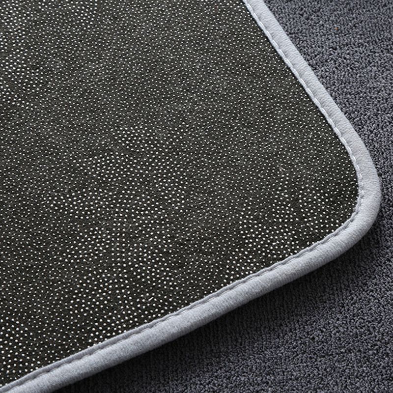 Trendy Solid Shag Rug Polyester Indoor Carpet Pet Friendly Area Carpet for Home Decoration