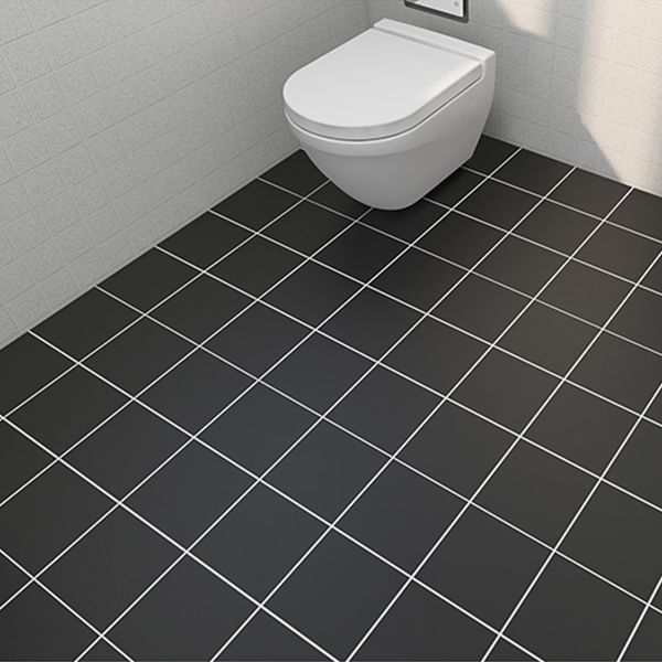 Modern Vinyl Plank Peel and Stick Lattice Print PVC Flooring for Bathroom