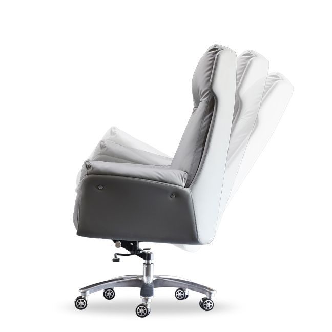 Modern Executive Swivel Office Chair High Back Armless Managers Chair