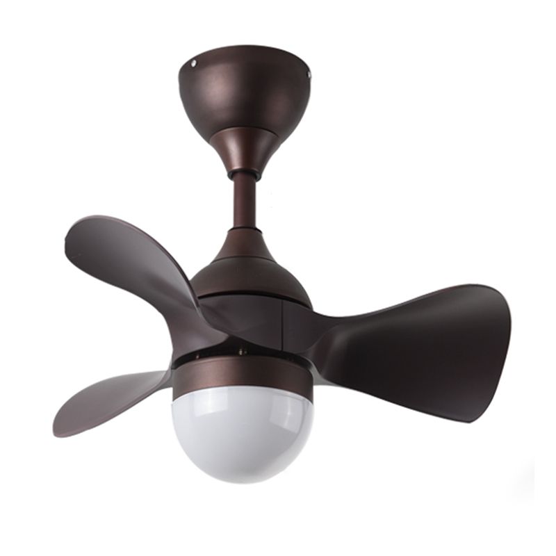 Nordic Style Metal Ceiling Fan Lamp Ball Shape Ceiling Fan Light for Bedroom