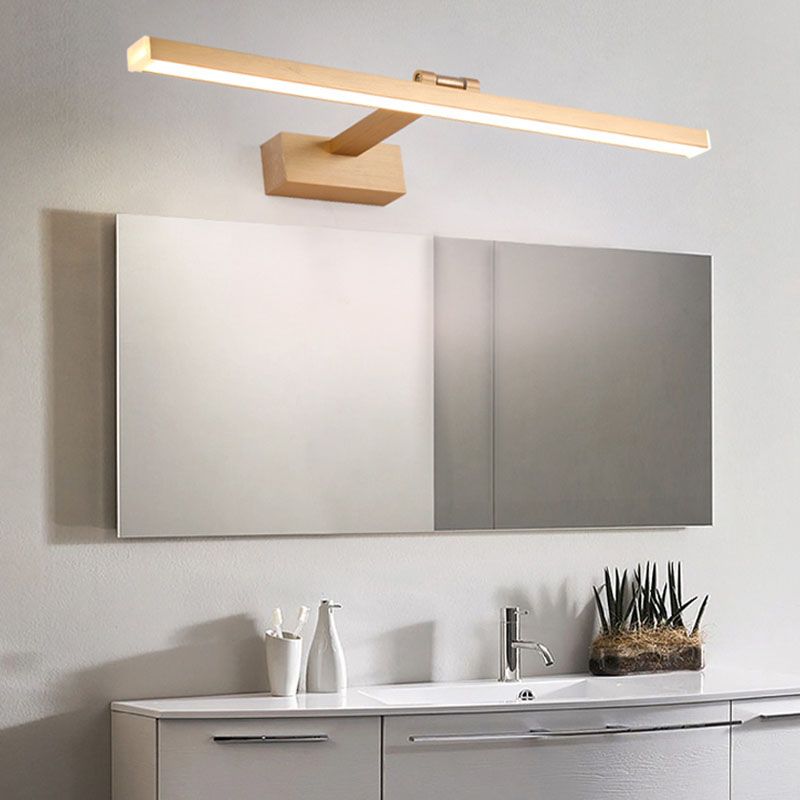 1-Licht-Aluminium-Wandleuchte-Leuchten Linear moderner Vanity-Wandleuchten