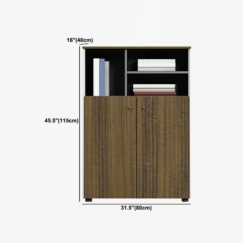 Nordic Style File Cabinets Solid Wood Frame Vertical File Cabinet