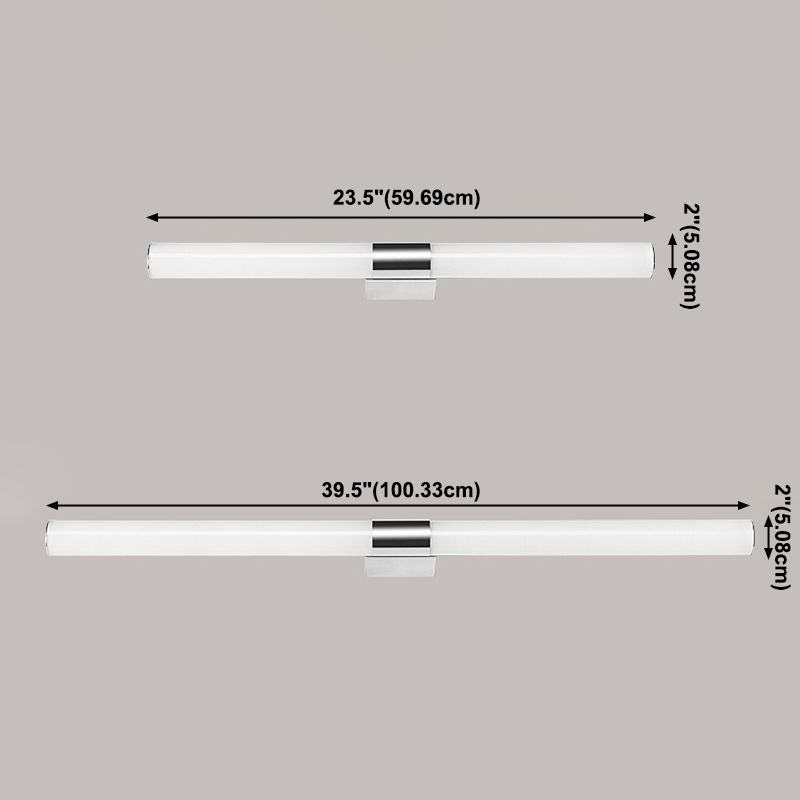 Simplicidad Led tocador lámpara de pared lámparas de pared moderna luz del espejo de la pared luz frontal