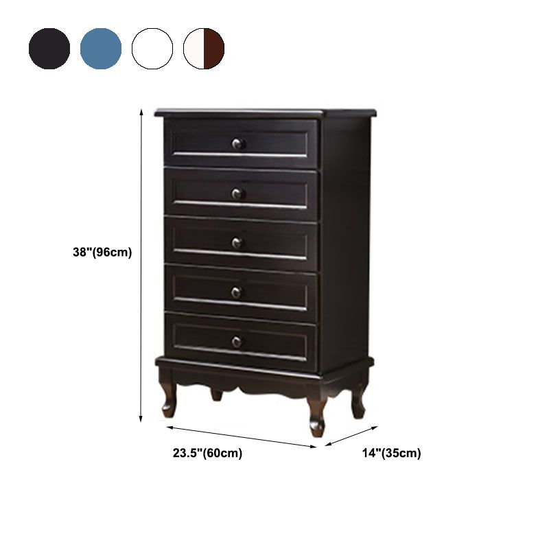 Traditional Wood Dresser Bedroom Storage Chest Dresser with Drawer