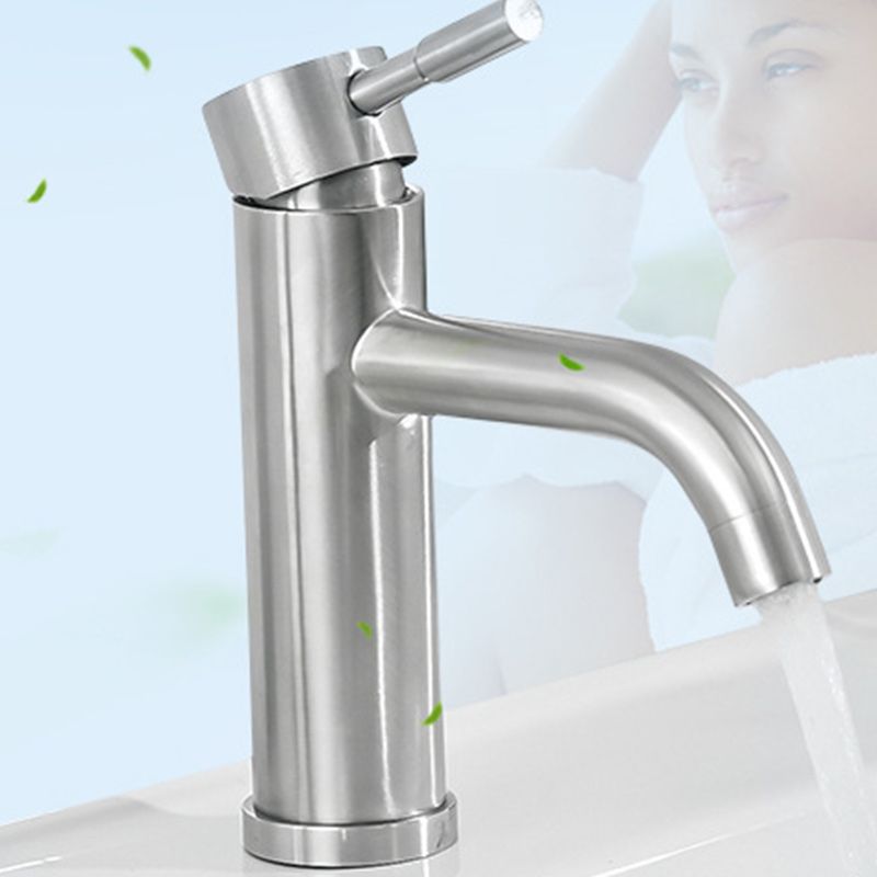 Contemporary Vessel Faucet Single Handle Low Arc Copper Vessel Faucet