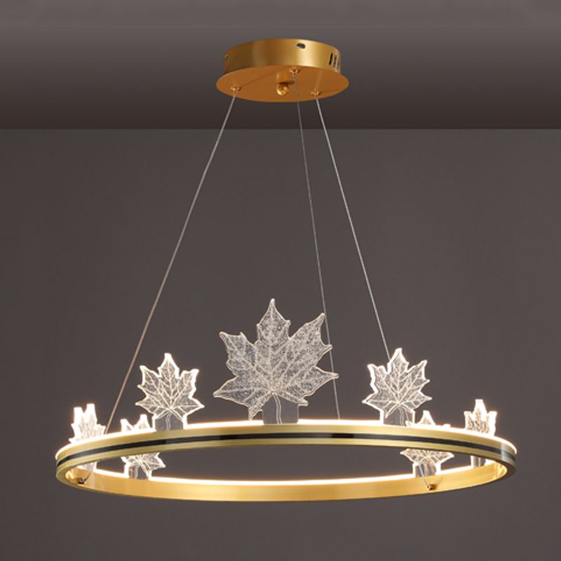 Modern Round Shape Chandelier Lights Metal 8 Light Chandelier Lighting Fixtures