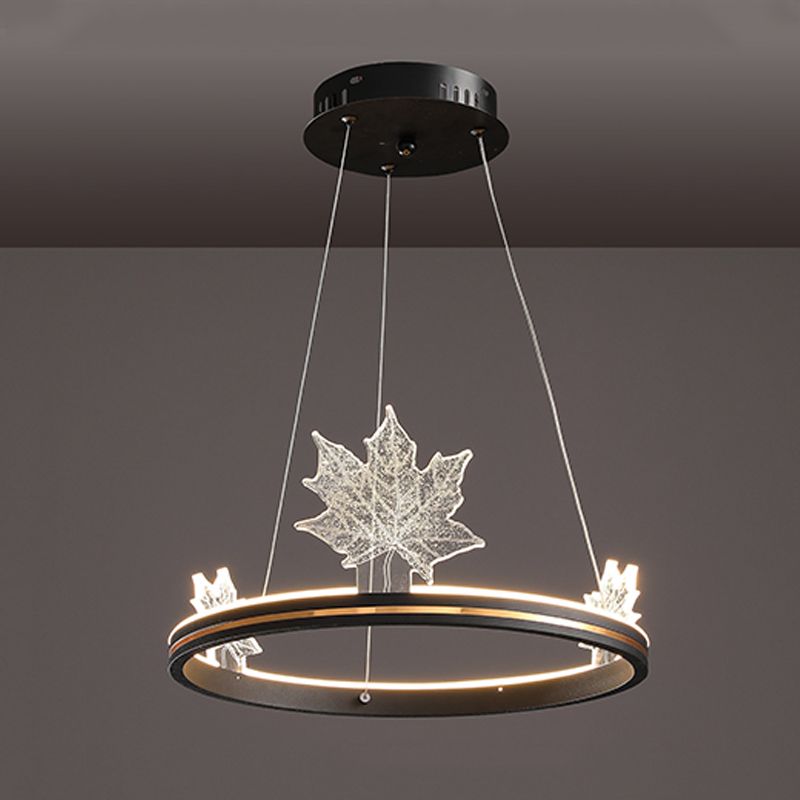 Modern Round Shape Chandelier Lights Metal 8 Light Chandelier Lighting Fixtures