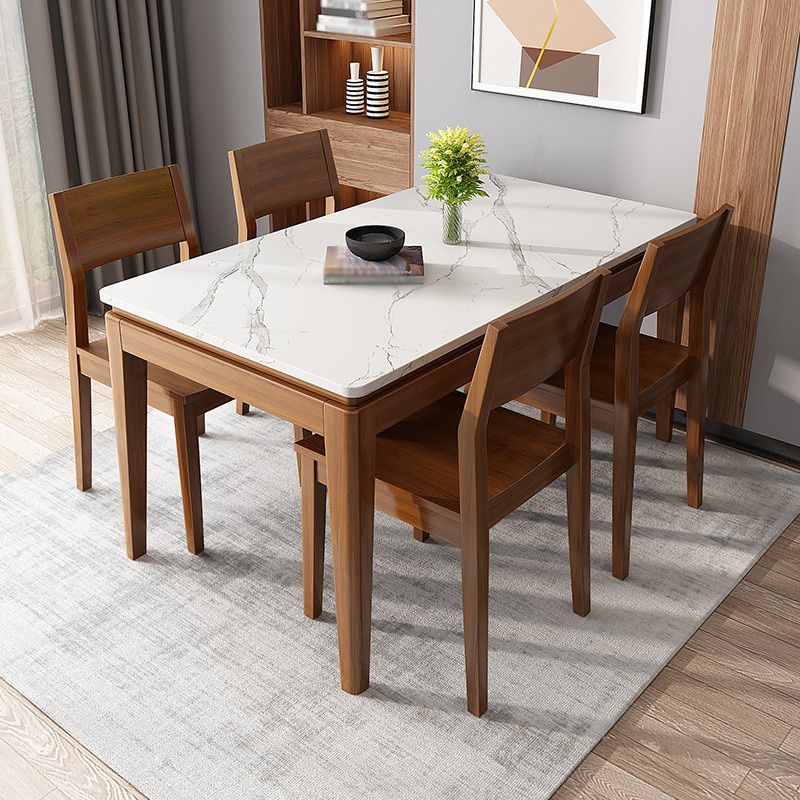 Dining Room Side Chairs Modern Solid Wood Kitchen Chair for Home