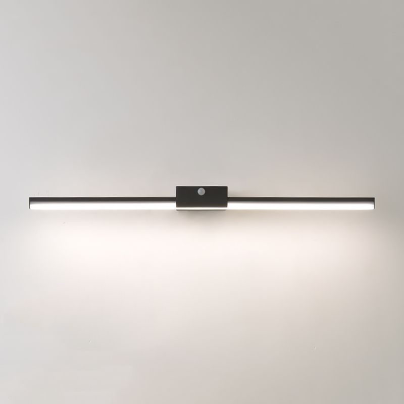 Metal Linear Wall Lamp Sconce Minimalism Sconce Light Fixture for Bathroom