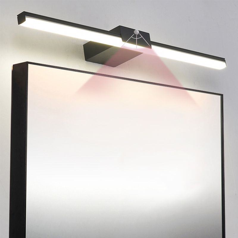 Metal Linear Wall Lamp Sconce Minimalism Sconce Light Fixture for Bathroom