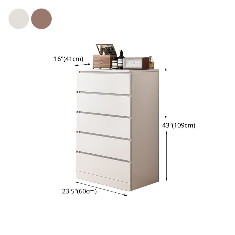 Contemporary Style Engineer Wood Dresser Bedroom Storage Chest with Drawer