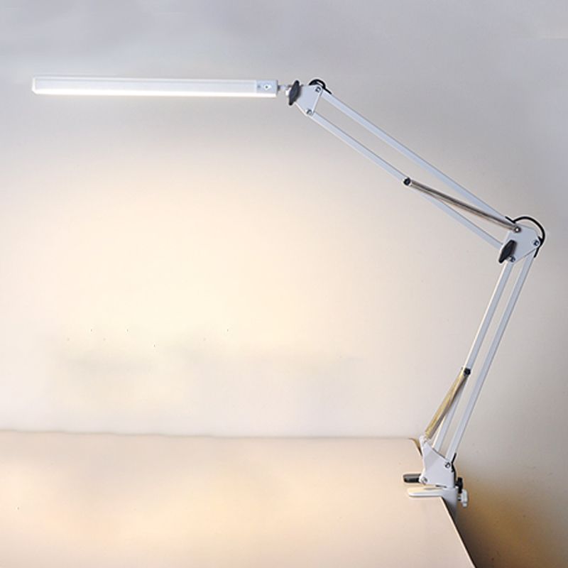 Modernes Lernleitschisch -Lampen -Metall -Einzeltischlampe für Schlafzimmer