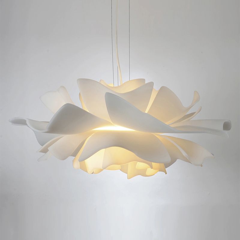 Modern Style Chandelier Household Flower-shaped Hanging Lighting Fixture for Sitting Room