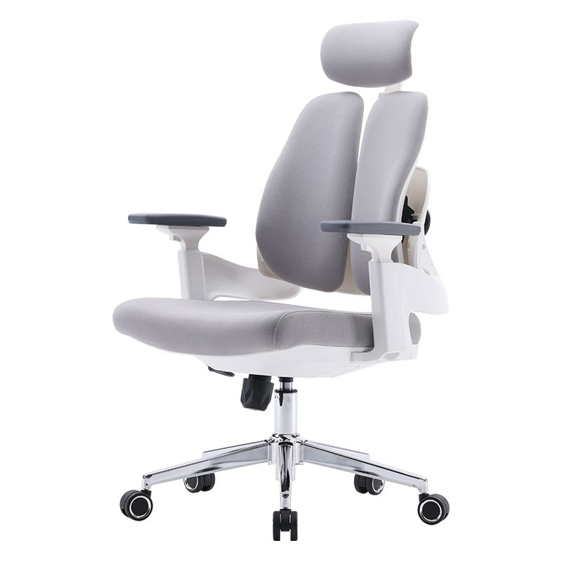 Modern Removable Arms Office Chair Adjustable Seat Height Desk Chair with Wheels