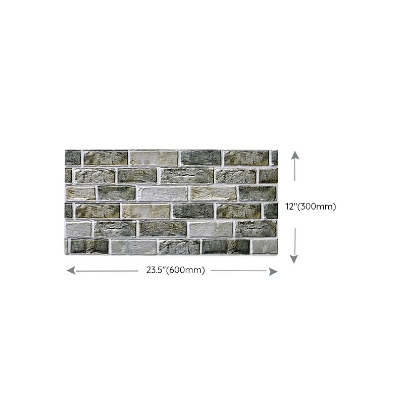 3D Backsplash Panels Contemporary PVC Backsplash Panels with Waterproof